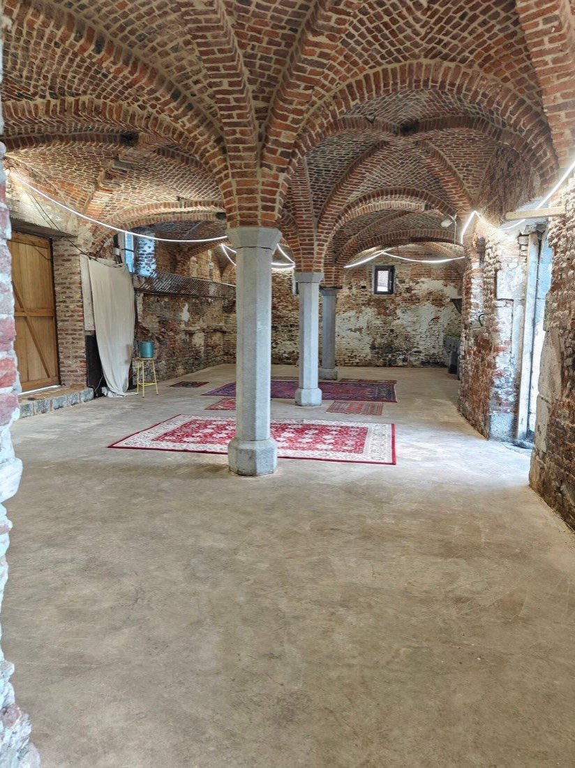 Dalle en terre crue de 100 m² — chantier CARTDESIGN